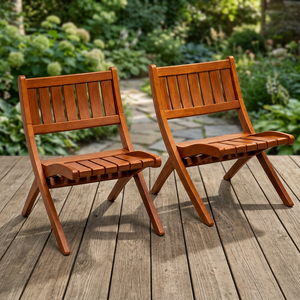 Chaise de relaxation en teck massif pour extérieur, jardin, patio, resort, villa, hôtel, chaise de loisirs en bois avec design ergonomique - Product Image 4