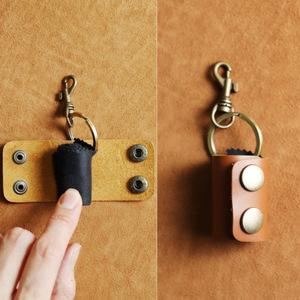 Creative leather eyeglasses <b>cloth</b> storage bag, Korean style, simple eyeglasses <b>cloth</b> case with eyeglasses <b>cloth</b>, portable - Product Image 3