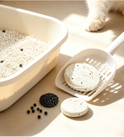 Litière pour chat à base de manioc, matière première naturelle, agglomération rapide, bonne gestion des odeurs, faible poussière, hautement absorbante, légère, facile à transporter