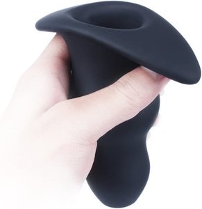 Tapón Anal de silicona para juguetes eróticos, productos para adultos, Juguetes sexuales anales para hombres y mujeres, masajeador de próstata, color negro - Product Image 1