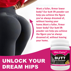 Meilleure Vente Poudre de Protéines Naturelles à Base de Plantes pour l'Augmentation du Fessier pour Adultes Augmente la Taille des Fesses Prise de Poids - Product Image 3