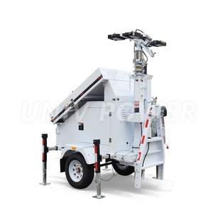 9m Mast Mobile Solar Tower <b>Lights</b> <b>LED</b> <b>Light</b> for Outdoor UST900 Factory OEM Solar <b>Light</b> Tower for Construction Mining GEL Battery - Product Image 2