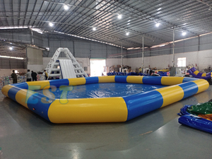 Piscine <span class=keywords><strong>gonflable</strong></span> hermétique hors sol pour enfants piscine <span class=keywords><strong>gonflable</strong></span> à bulles piscine à pagaies avec logo et taille personnalisés - Product Image 2