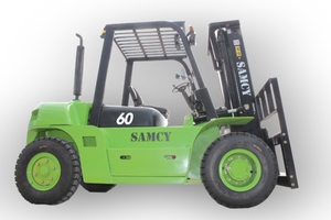 SAMCY Forklift Cina biaya 6 Ton Cina mesin Diesel Forklift truk angkat - Product Image 3