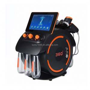 Alat injeksi oksigen hidrodermabrasi 6 dalam 1, peralatan kecantikan perawatan wajah injeksi kulit - Product Image 2