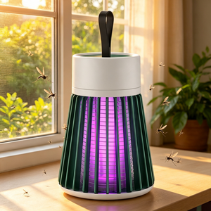 Lampe anti-insectes ABS <span class=keywords><strong>à</strong></span> technologie photocatalytique, écologique, électrique, rechargeable, tue-<span class=keywords><strong>moustiques</strong></span>, anti-punaises de lit - Product Image 1