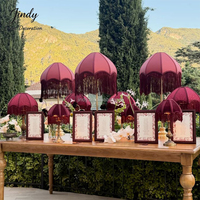 Lampe de table JINDY Boho à franges, rechargeable, tactile, à intensité variable, sans fil, portable, abat-jour rétro à pompons pour banquets, fêtes et événements