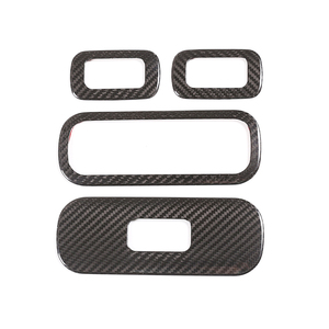 Cho Mercedes-Benz G CLASS G500 G63 w464 cửa sổ kính nút bảng điều khiển trang trí khung Bìa bất sợi carbon phụ kiện nội thất - Product Image 5