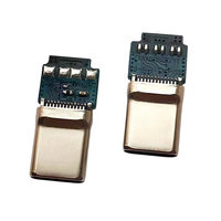 Conector USB Tipo C Macho de 24 Pines, USB 3.0 de Alta Velocidad, a C Rp 56K, C a C 60W 5A, Montaje SMT a Través de Orificio en PCB