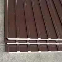 Panneau sandwich en polyuréthane imperméable de type Grande Muraille, isolation thermique pour mur d'atelier