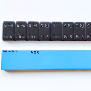 Poids d'équilibrage de roue adhésifs noirs 5g 10g pour réparation de pneus - Product Image 3
