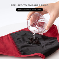 Culottes menstruelles personnalisées XS-5XL pour femmes, grande taille, taille mi-haute, anti-fuites, sous-vêtements physiologiques