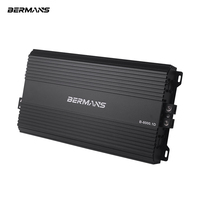 Amplificateur de voiture mono de classe D de style brésilien à haute efficacité 8000W, super puissant, professionnel, avec cornet de subwoofer en aluminium