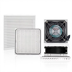 <span class=keywords><strong>Demar</strong></span> FB9902 Juego de Filtros de Ventilación, Ventilador Axial para Gabinete, Rejilla de Ventilación Ignífuga y Antipolvo, Cobre, 220V, Vertical - Product Image 2