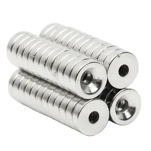 10 Years Experience Magnet N35 Permanent Neodymium Magnets Disc skewed magentization magnet