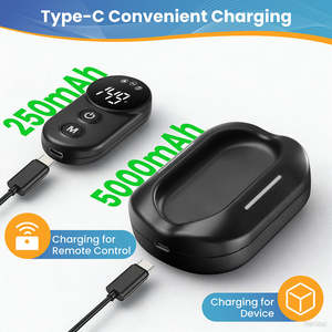 Eveekon Schulter-Massagegerät mit 5-stufiger Wärme- und Vibrationsfunktion, Intelligentes Schulter-Massagekissen mit Abnehmbarer Fernbedienung - Product Image 3