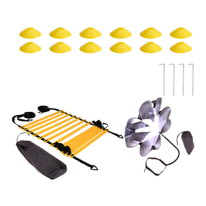 Thể Thao Bóng Đá Thiết Bị Đào Tạo Tốc Độ Sự Nhanh Nhẹn Thang Đào Tạo Cones Parachute Thang Bộ Kit Cho Bóng Đá - Product Image 5