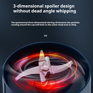 Mini Mạnh Mẽ Máy Ép Trái Cây Đa Chức Năng 350Ml 8 Lưỡi Xách Tay Điện On-The-<span class=keywords><strong>Go</strong></span> Mixer Không Dây Máy Xay Sinh Tố Với Silicone Rơm - Product Image 4