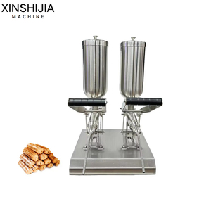 Máquina Manual Económica <span class=keywords><strong>de</strong></span> Tamaño Pequeño para Rellenar Frutas, Fresas, Piñas, Crema, Chocolate, Miel, Pan y Mermelada - Product Image 1