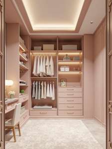 Armadio Moderno e Durevole in Melamina, Regolabile, per la Camera delle Ragazze - Product Image 5