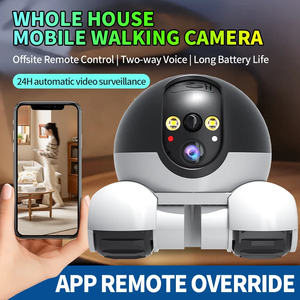 กล้องวงจรปิด 4MP V360Pro APP แบบเลนส์คู่ สำหรับสัตว์เลี้ยง (แมว/สุนัข)  บันทึกภาพสีได้  พร้อมระบบตรวจจับมนุษย์ด้วย AI  ใช้ในบ้าน  กล้องวงจรปิดรักษาความปลอดภัย  กล้องดูเด็ก - Product Image 4