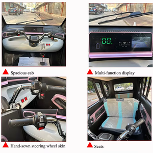 批发定制三座电动汽车 电动车 新车 有驾驶室的电动车 - Product Image 4
