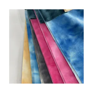 Langlebig Beliebteste 100% Polyester Super Soft Tie Dye Blumen druck Pearl Chiffon Bedruckter Blumen stoff