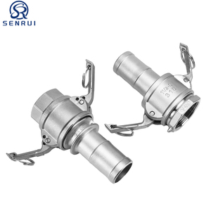 Raccord rapide de type C Camlock de qualité alimentaire, conforme aux normes d'hygiène pour les lignes de production de boissons et pharmaceutiques - Product Image 6