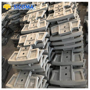 Piezas Resistentes al Desgaste para Mezcladoras, Accesorios para Estaciones de Mezcla, Cuchilla Raspadora Inferior Izquierda/Derecha, Placa Resistente al Desgaste <span class=keywords><strong>Sika</strong></span>, <span class=keywords><strong>1</strong></span> Año de Garantía - Product Image 2