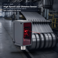 Capteur de distance laser haute vitesse DT35 DTOF 1000Hz 10m IP65 pour suivi de bande à vitesse de ligne, service de marque privée