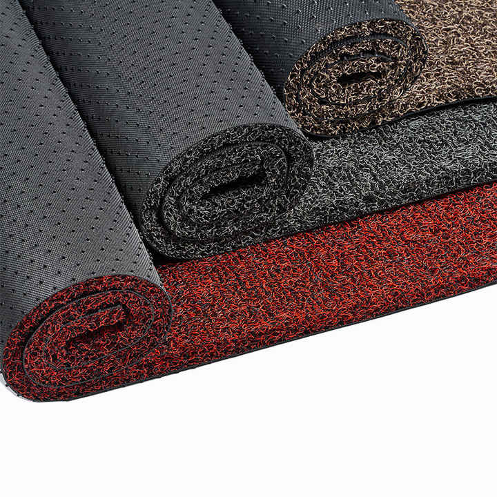 Waterproof Pvc Coil Vinyl Wire Loop Outdoor Floor Mat Roll Carpet