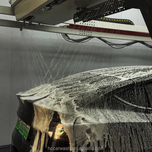 Equipamento comercial da lavagem de carros Espuma 360 ° Touchless automática da máquina 360 ° da lavagem de carros e sistema de alta pressão do vapor para auto lojas - Product Image 6