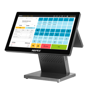 Thiết kế mới i3/i5/i7 CPU 4G/8G/16G Ram 128G/256G/512G SSD <span class=keywords><strong>c</strong></span>ảm ứng màn hình kép tiền mặt đăng ký hệ thống POS Máy điểm bán hàng - Product Image 1