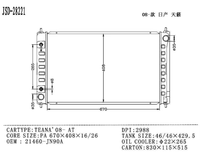 Radiateurs pour accessoires de voiture JD 28221 pour 21460-JN90A Radiateur TEANA 2008-AT Refroidisseur d'huile de transmission