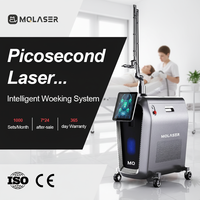 Máquina Láser Nd Yag de Pulso Largo Q-Switched de 1064nm, Precio de Máquina Láser de Picosegundos para Eliminación de Tatuajes