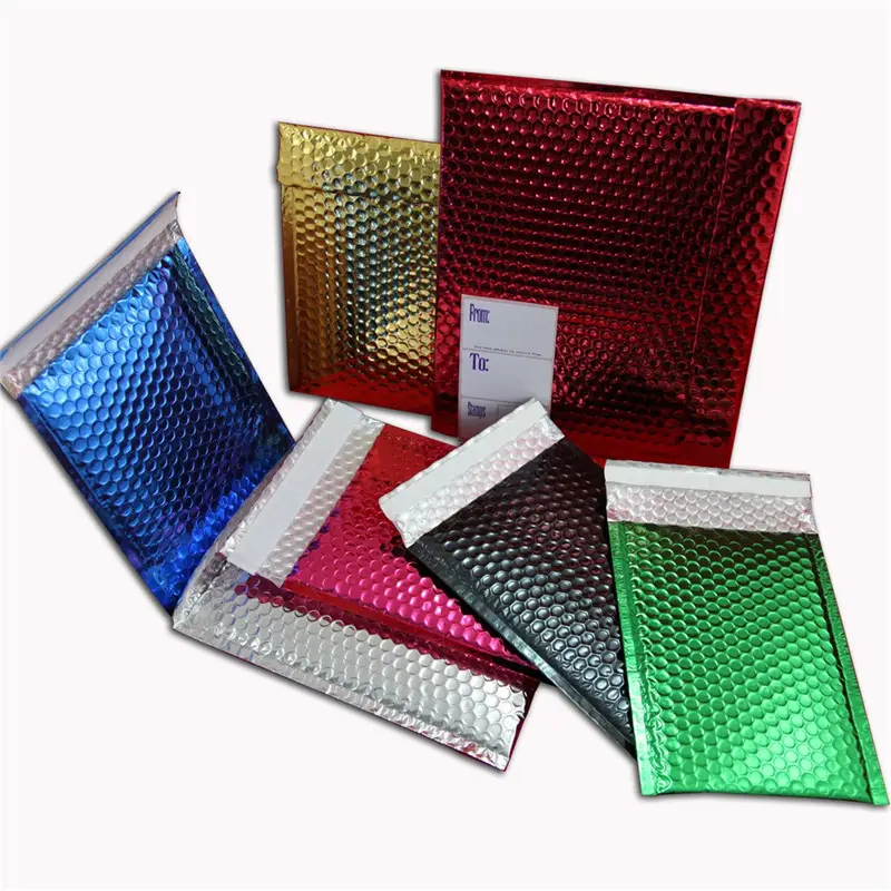 Metallic Foil Bubble Mailer Decorative Bubble Envelope