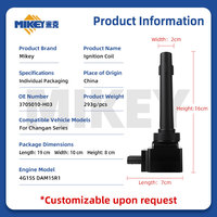 MIKEY 3705010H03 Engine Ignition Coils for Changan Kaicheng Ruixing M60 Star Car High Quality Auto Parts for 4G15S DAM15R1