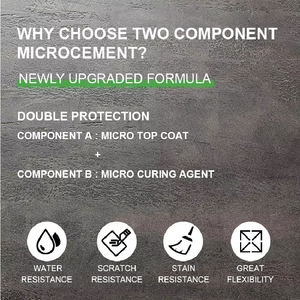 Pintura para Construcción de Sencilla Aplicación, <span class=keywords><strong>Microcemento</strong></span> para Nivelación de Pisos para Piscinas - Product Image 4