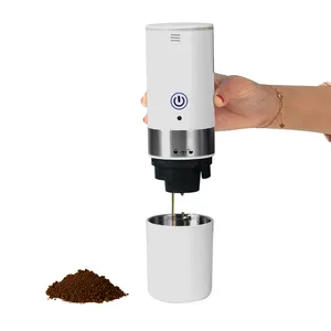 Máquina de café eléctrica portátil, máquina de café automática, expreso, capuchino Latte, OEM, venta al por mayor