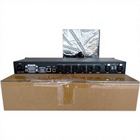 Processeur audio numérique DSP PA2, processeur audio numérique 2 entrées 6 sorties, processeur d'effets de scène professionnel, crossover