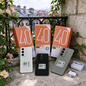 Spark40 Pro, version mondiale neuve et scellée, design tendance, corps ultra-fin, déverrouillage complet, reconnaissance faciale HD, produit très demandé - Product Image 1