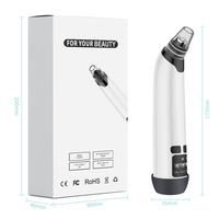 Extracteur de points noirs électrique de beauté, nettoyeur facial, aspirateur de points noirs, extracteur de points noirs, outils de soin de la peau
