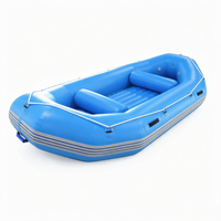 Rafteau gonflable MJK de haute qualité de 11 pieds (335 cm) pour 4 personnes, bateau de dérive stable résistant aux UV, en vente