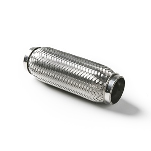 Bán buôn bán hàng ISO9001 ống xả 50*150mm với bên ngoài Braid ống xả Flex 304 thép không gỉ - Product Image 4