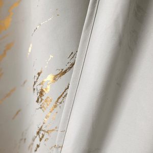 Ensemble de rideaux de douche en polyester imperméable avec motif marbré en feuille d'or et d'argent, taille personnalisée, vente en gros uniquement - Product Image 4