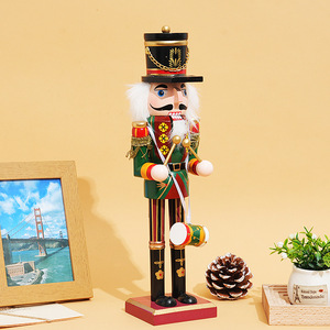OEM truyền thống sơn gỗ giáng sinh <span class=keywords><strong>nutcracker</strong></span> người lính con số trang trí nội thất lò sưởi giáng sinh bên trang trí - Product Image 6