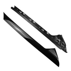 BB5Z-7803137-<span class=keywords><strong>AB</strong></span> de BB5Z-7803145-AA de garniture extérieure de <span class=keywords><strong>pare</strong></span>-<span class=keywords><strong>brise</strong></span> de moulure avant de pilier A gauche pour Ford Explorer 4 portes utilitaire 2011-2019 - Product Image 1