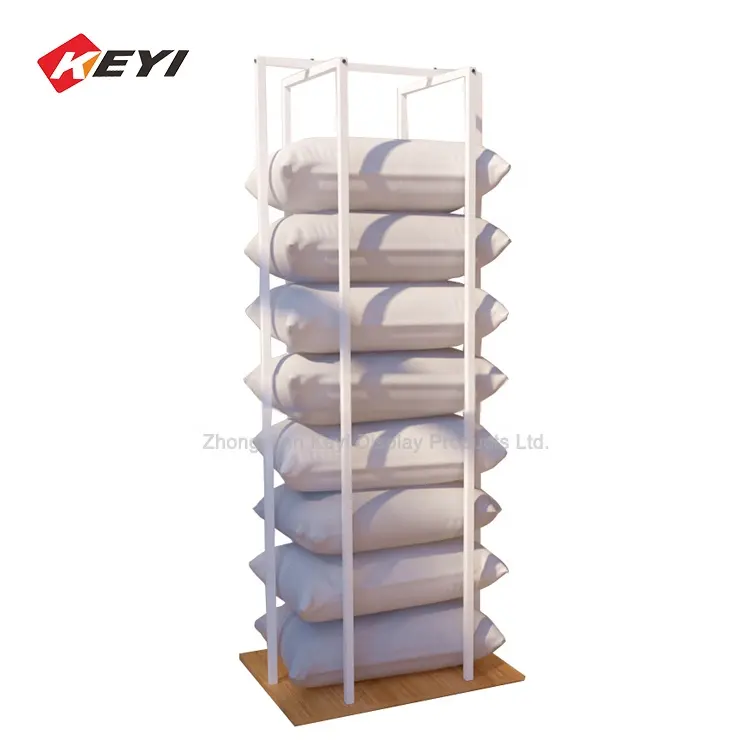 Customized Floor Metal Cushion Display Stand /Pillow Rack