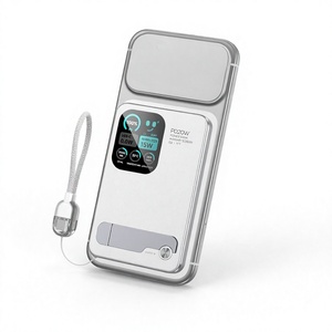 Cargador Portátil Inalámbrico Magnético con Pantalla TFT PD20W, Base Integrada de Aleación de Aluminio, OEM - Product Image 4