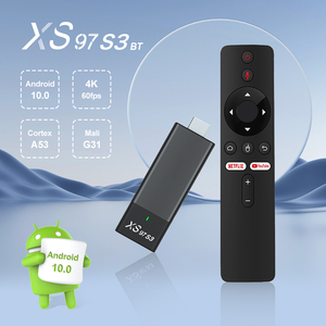 XS97 S3 Allwinner H313 Android 10 <strong>Smart</strong> <strong>TV</strong> <strong>Stick</strong> 4k Dual Wifi Dongle with 2GB RAM 8GB <strong>USB</strong> BT Remote EU Plug 1-Year Warranty - Product Image 2